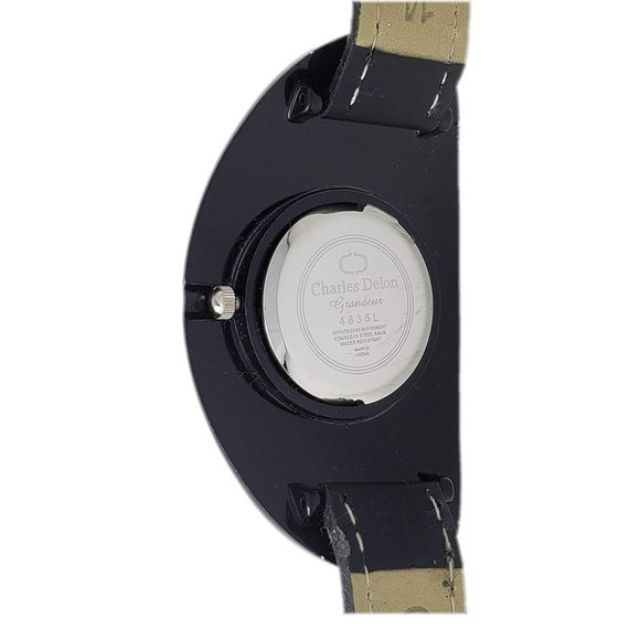 Charles Delon Casual Style Black Watch main image 2